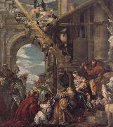 Paolo  Veronese THe Adoration of the Kings Norge oil painting reproduction